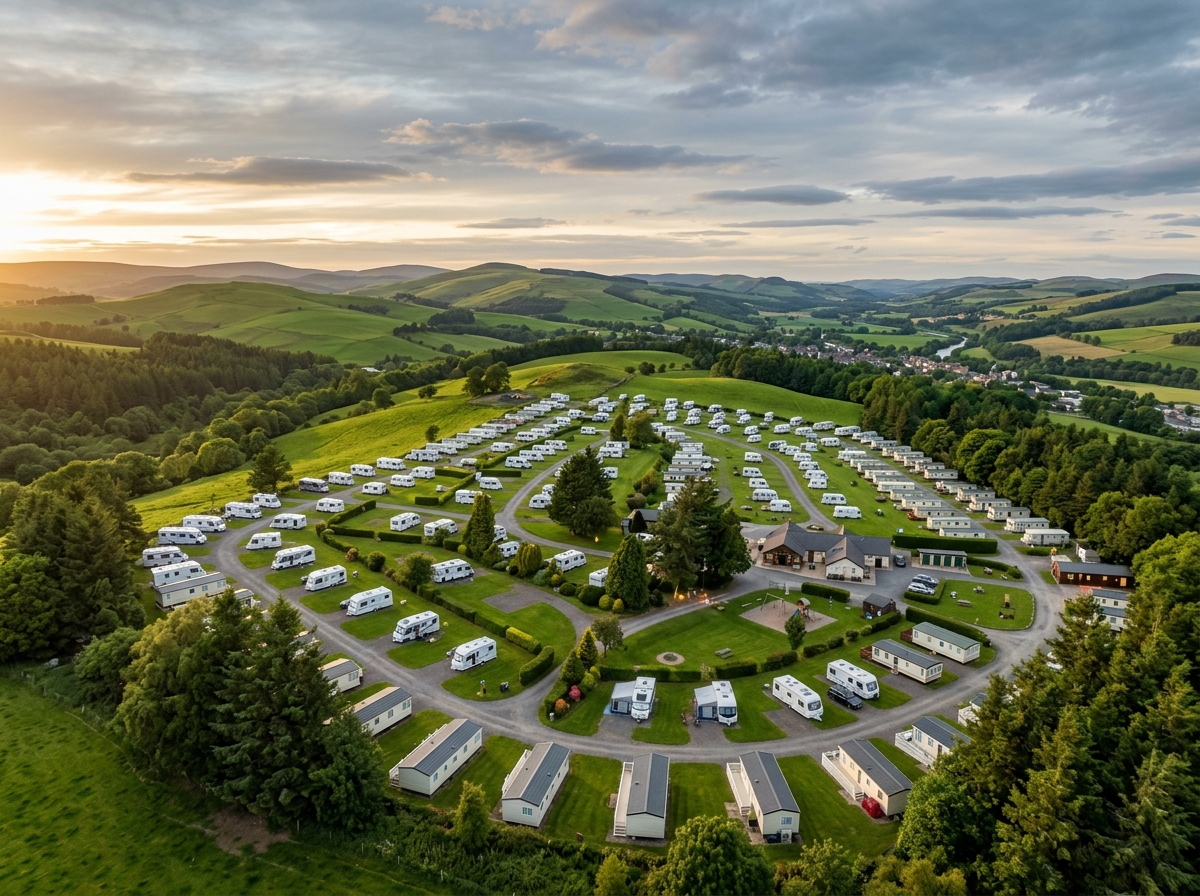 Page: Photo Gallery of Rosetta, Peebles and the Socttish bordersRosetta Holiday Park