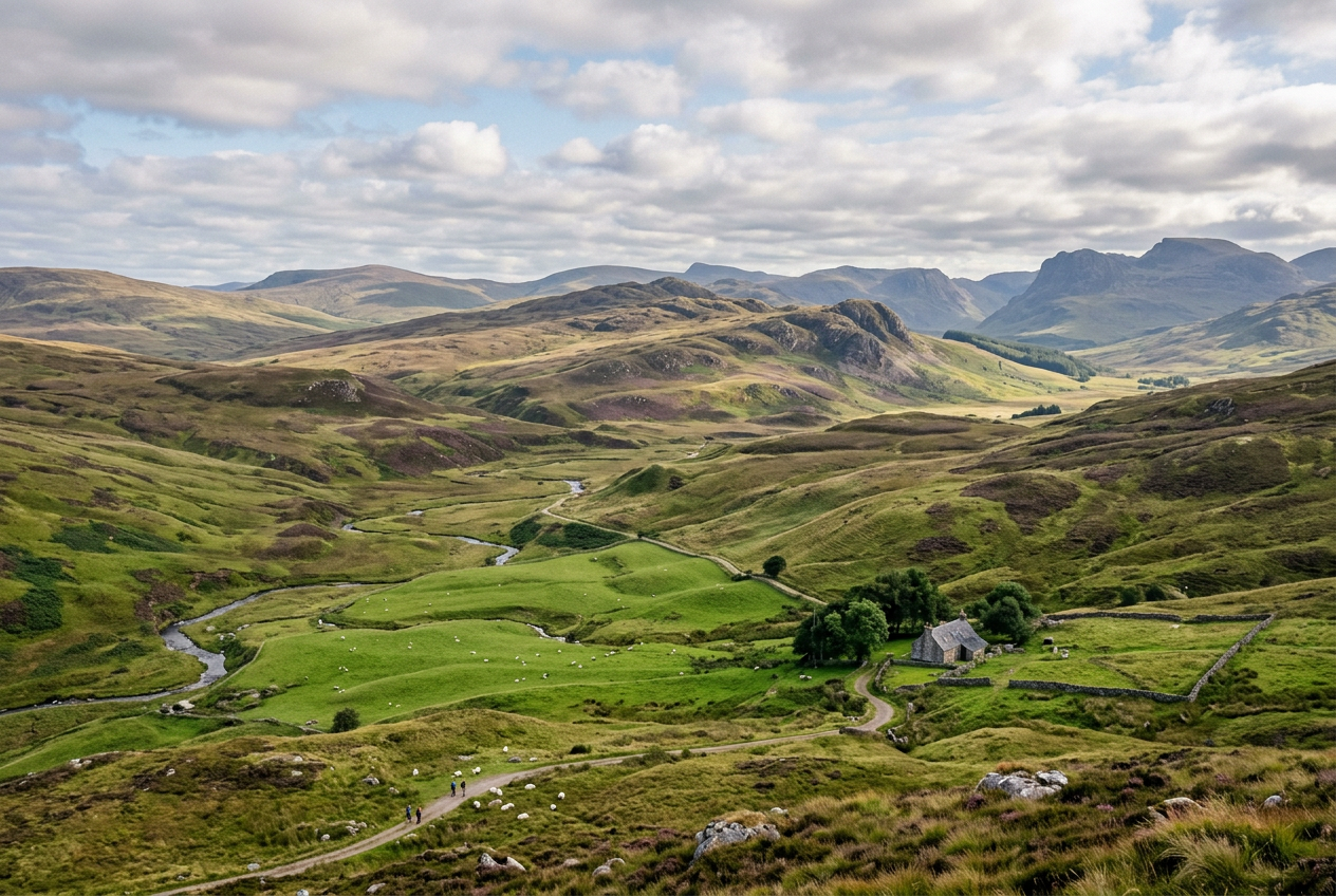 rolling Scottish Hills