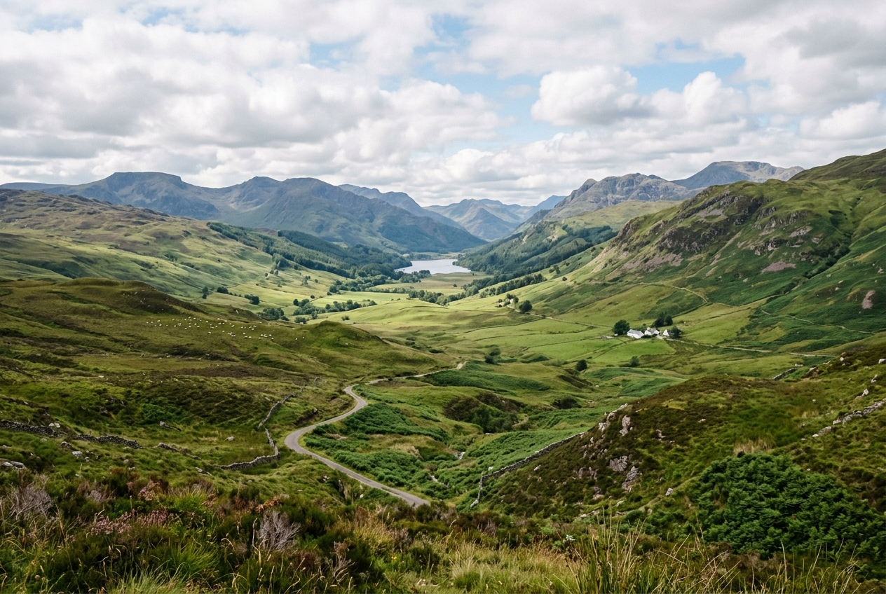 rolling Scottish Hills